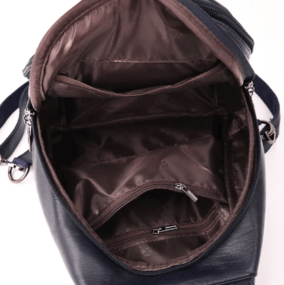 Women's leather backpack - Ada
